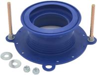 One N Done Toilet Repair Kit - Complete Toilet Seal Repair For Wax Seal, Rubber Gasket Ring, Premium Nuts Includes 3 1/2-Inch Locking Zinc Bolts - Easy Toilet Bowl Repair Solution T10-OND-200-MB