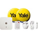 Yale SR-330 Smart Living Home Alarm & View Kit, White, Part Arming Function, App Control, Remote Viewing