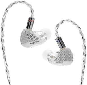 HiFiGo AFUL MagicOne Single BA Driver in-Ear Monitors, 1BA IEMs in-Ear Earphones with Revolutionary SE-Math Acoustic Technology (3.5mm)
