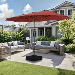 Caprihom 15ft Large Patio Umbrella,