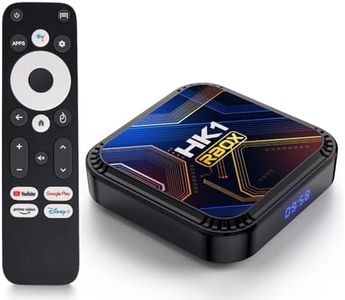 Android TV Box 13.0, 2024 Android TV Box HK1 RBOX K8S 4 GB RAM 64 GB ROM, Wifi 6 4K TV Box Android RK3528 Quad-Core 2.4G/5G Wifi BT 5.0 USB 3.0 Smart TV Box,4gb+64gb