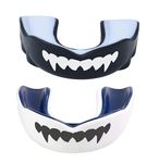 DFENDER Sports Mouthguard Dual Layer Premium Protection Adults and Junior Gum Shield with Case for Boxing, MMA, Muaythai, Martial Arts, Judo and All Contact Sports