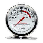 Taylor Precision 5980N 5* Commercial 100 - 180°F Oven Thermometer