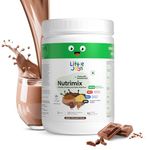 Little Joys Nutrimix 350g | 2-6 Years | No Refined Sugar | with 24 essential Vitamins & minerals| 6g protein per serving | Supports Healthy Growth & Boosts Immunity | with Bajra, Ragi, Almonds & Oats | Belgian Chocolate Flavour