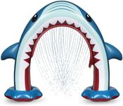 Anpro Giant Shark Sprinkler Kids In