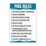 Pool Signs, Pool Safety Signs, Corr