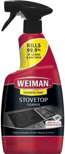 Weiman Cook Top Daily Cleaner – Streak Free, Residue Free, Non-abrasive formula, 22 fl. Oz