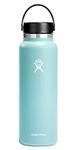 Hydro Flask 40 oz Wide Mouth with Flex Cap Stainless Steel Reusable Water Bottle Dew - Vacuum Insulated, Dishwasher Safe, BPA-Free, Non-Toxic