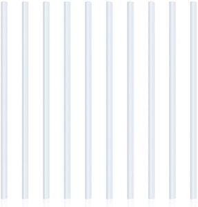 20 Pieces Binding Bars Slide Grip Binding Bars Report Cover A4 Spine Bars for School and Office, 12 Inch, 40 Sheet Capacity (White, 0.8 cm)