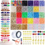 Snaptron 4000 Diy Bracelet Making Kit For Girls -Bracelet Kit For Girls|Birthday Gift For Girls Toys Age 5 6 7 8 9 10 Years Old/Diy Kit For Kids/Activity Kits For Girls - Multicolor