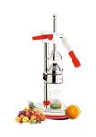 100% Stainless Steel Premium Hand Press Juicer Machine, Orange & Mosambi Juicer, Best for Home kitchen Juicer,Made In India.