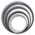 Nordic Ware Biscuit Round Cutters, 4-Piece, Stainless Steel