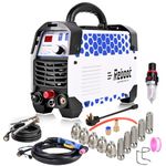 Reboot Plasma Cutter, 60 Amp Pilot Arc Plasma Cutter Machine Non-Touch, 1/2 inch (12 mm) Clean Cut, 3/4 inch (19 mm) Severance Cut, Dual Voltage 110/120V or 220/240V Digital Display