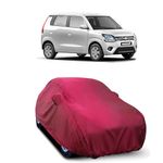 HEDWING-Car Body Cover Compatible with Maruti Suzuki Wagon R VXI BS All Variant Dustproof UV-Rays Scratchproof Heat Protection Both Side Mirror Pocket[MHR]