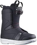 Salomon Faction BOA Mens Snowboard Boots Black/Black/White 12.5 (30.5)