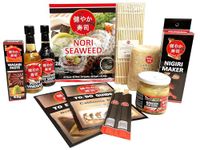 Seba Garden SUKOYAKA Sushi Making Kit- 9-Piece Complete Sushi Set, Ideal for Trying or as a Gift - Multi Language to do Guide