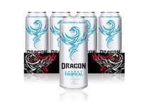 Dragon Energy - Sugar Free Tropical Energy Drink, High Caffeine Content, Taurine and BVITS, Vegetarian, Gluten Free, Proudly British, 100% Recyclable 12 x 500 ml Cans
