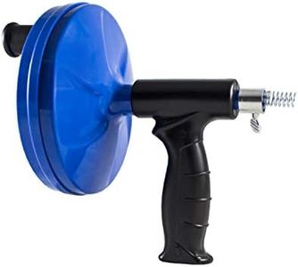 Nirox Sturalavandini a spirale - Spirale 7,6m x 6mm - Sturatubi a molla (1,1cm) allungabile - Sturalavandino spirale ideale per la rimozione dei capelli dagli scarichi