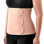 Momcozy Ergowrap Postpartum Belly Wrap for C-Section Recovery, Abdominal Binder, 3D Abdomen Lifting & Ergonomic Back Support