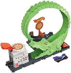 Hot Wheels Track Set with 1 Hot Whe