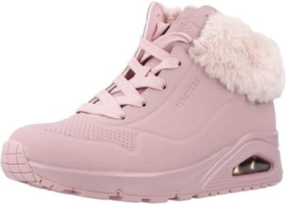 Skechers Unisex Children's Winter Boots, Pink, 38 EU