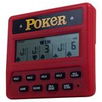 Trademark Poker Global Electronic Handheld 5-in-1 Poker Game