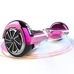 MEGA MOTION Hoverboards, Hoverboards for kids, 6.5 Inch Two-Wheel Self Balancing Hoverboard with Bluetooth Speaker Hoverboards for Kids, with LED lights, Bluetooth speakers, gift for children