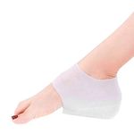 1 Pair Invisible Height Lift Heel Pad Sock Liners Increase Insole Pain Relieve For Women Men