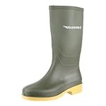 Dunlop Protective Dull Long Shaft Boots, Green (Green),4 UK (37 EU)