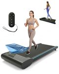 Kayman 3-in-1 Walking Pad Treadmill – Under Desk Electric Treadmill, Space-Saving, 120kg Capacity, 1–6km/h, Running, Walking & Working Modes, 2-Level Manual Incline, LED Display, Remote,900×400mm Belt