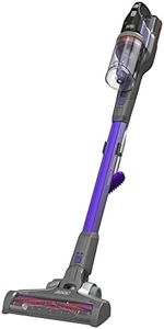 BLACK+DECKER Aspirateur Balai sans Fil Multifonction POWERSERIES Extreme 18 V 1,5 Ah Spécial Poils d'animaux 3 Vitesses Double Filtration et Action Cyclonique Autonomie 46 Min BDPSE1815P-QW