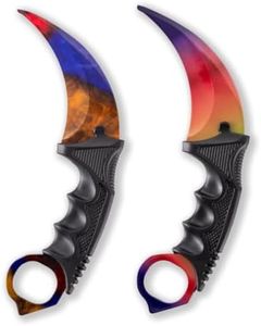 Little World 2 Pack Karambit Trainer, Unsharpened Practice Karambit Tool