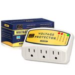 Voltage Protector 120V 12A 1440W, Surge Protector for Refrigerator, Water Heater and Home Appliance ect