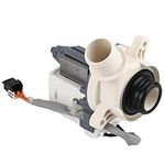 WH23X28418 Washer Drain Pump Assembly Compatible with GE Hotpoint, OEM Washer Pump Replaces WH23X24178 WH23X27574 4958182 AP6889136 PS12723115 EAP12723115 290D1201G001 B40-3A01 B30-3A02