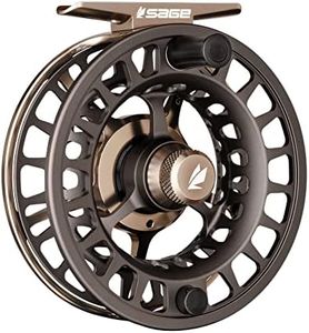 SAGE Spectrum LT Fly Reel, One Revolution Drag Knob, Large Arbor Design, Morel, 5/6