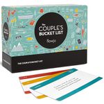 Flowjo Couple Bucket List Games for Game Night Couples Games Card Games with 100 Original Date Night Ideas His and Hers Fun Games Ideal for Reconnecting, Newlyweds