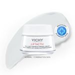 Vichy Liftactiv Face Day Cream, Hyaluronic Acid Firming Facial Moisturizer for Normal to Combination Skin, Dermatologist Recommended, 50mL (Packaging may vary)