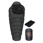 RhinoKraft Sleeping Bag for Men ! 6 Ft Tall | Weight 1.8 Kg | Ideal for Camping and Trekking