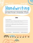 Handwriting Practice Made Fun: Jokes, Riddles, Stories, and More! Penmanship and Writing Workbook with Sentences for 2nd, 3rd, 4th Grade