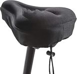 KTS KT-Sports Bike Seat Cover ‚Äì Gel Padded Cushion for Bicycle Saddles ‚Äì Black