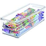 Youngever 2 Pack Stackable Plastic 
