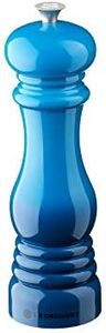 Le Creuset Moulin à Sel, Corps Ultra Résistant ABS, 6,2 x 6,2 x 20,8 cm, Mécanisme en Céramique, Bleu Marseille (Bleu)