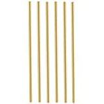 Priyanshu Decor 6 Pcs 1.6mmx333mm HS221 Brass Welding Rods Brass Brazing Rods.