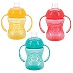 Nuby 3 Pack Two Handle No Spill Tod