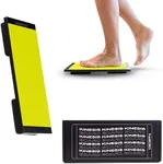 Kinesis Board for Balance with Micro-Wobble and Naboso Texture used with Exercise in Physical Therapy, Fitness and Home Gym