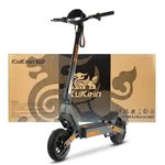 KuKirin G2 Electric Scooter for Adults, Long Range Foldable E Scooter, 55km Range, 10-Inch Off-Road Tyres, Dual Suspension, Dual Brakes, Touch Display, IPX4 Water Resistant, EN17128