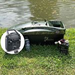 Lake Reaper Carp Fishing Bait Boat Camo with Futaba T6L Radio Deeper Pro+ Compatible