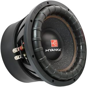 H YANKA BSC-15-2 15 Inch Subwoofer - 1300W MAX Power 15 Inch Paper Cone Subwoofer Car Audio, Black Iron Basket, 2.5“ Dual Voice Coil 2 Ohm Impedance 15 Sub for Cars
