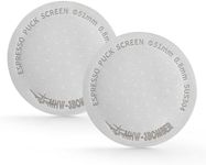 MHW-3BOMBER 51mm Espresso Puck Screen 2 Packs Metal Coffee Filter Reusable Espresso Filters for 51mm Portafilter Basket 0.8mm Thickness FG7008S-OS