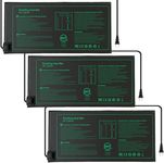 AUPETEK 3 Pack Seedling Heat Mat, Durable Waterproof Seed Germination Heating Mat, Warm Hydroponic Plant Heating Pad